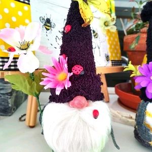 Super cute ladybug gnome spring summer home decor